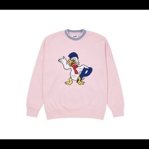 PALACE CHILLY DUCK OUT DROP CREW PINK : Size Large